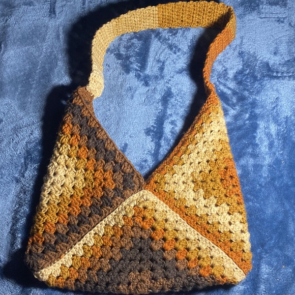 Hand crochet hand bag - Picture 2 of 2